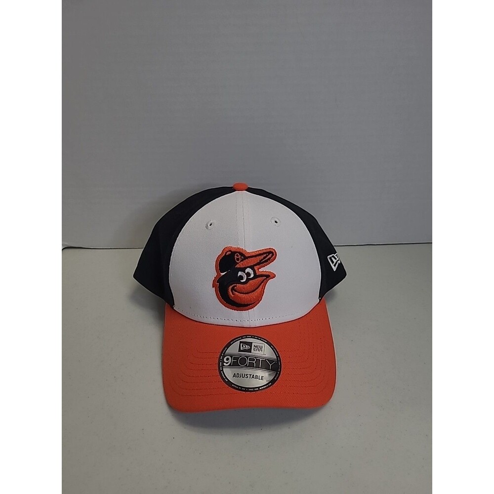 Baltimore Orioles MLB Team Classic Adjustable Cap~ Black/ White/Orange